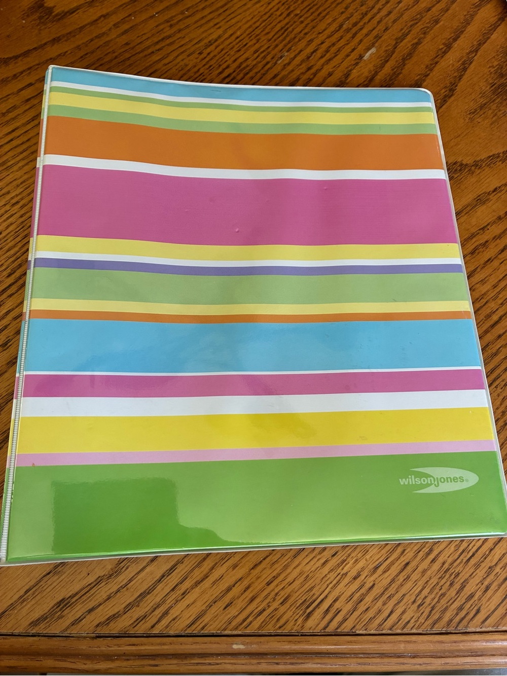 Vintage Wilson Jones 3-Ring Binder & Matching Binder Apps Elastic Tool Band Set